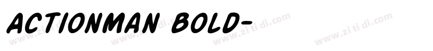 ActionMan Bold字体转换 ActionMan Bold字体转换